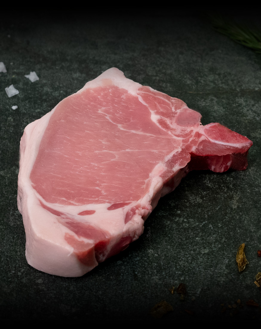 Duroc Schweinekotelett Schweinekotelett | Kotelett | regionales Duroc Schwein – Bild 1