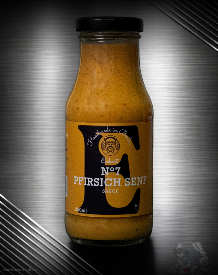 Eckart Sauce No7 Pfirsich Senf Sauce