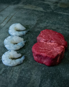 Surf and Turf Set – Rinderfilet aus Pommern & Black-Tiger-Garnelen – Bild 2