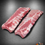 Baby Back Ribs (Kotelettrippen) vom Duroc-Schwein roh