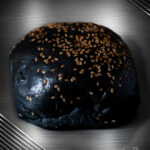 Bekabuns Black Burger Buns Gourmet Brioche-Brötchen schwarz