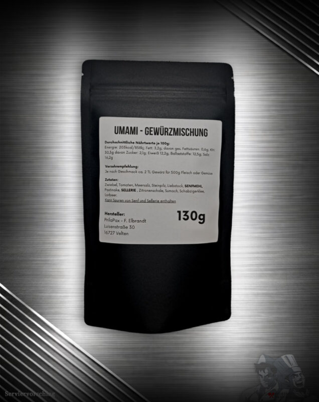 FuK Umami Gaumengeflüster Gewürzmischung in einem edlen Beutel