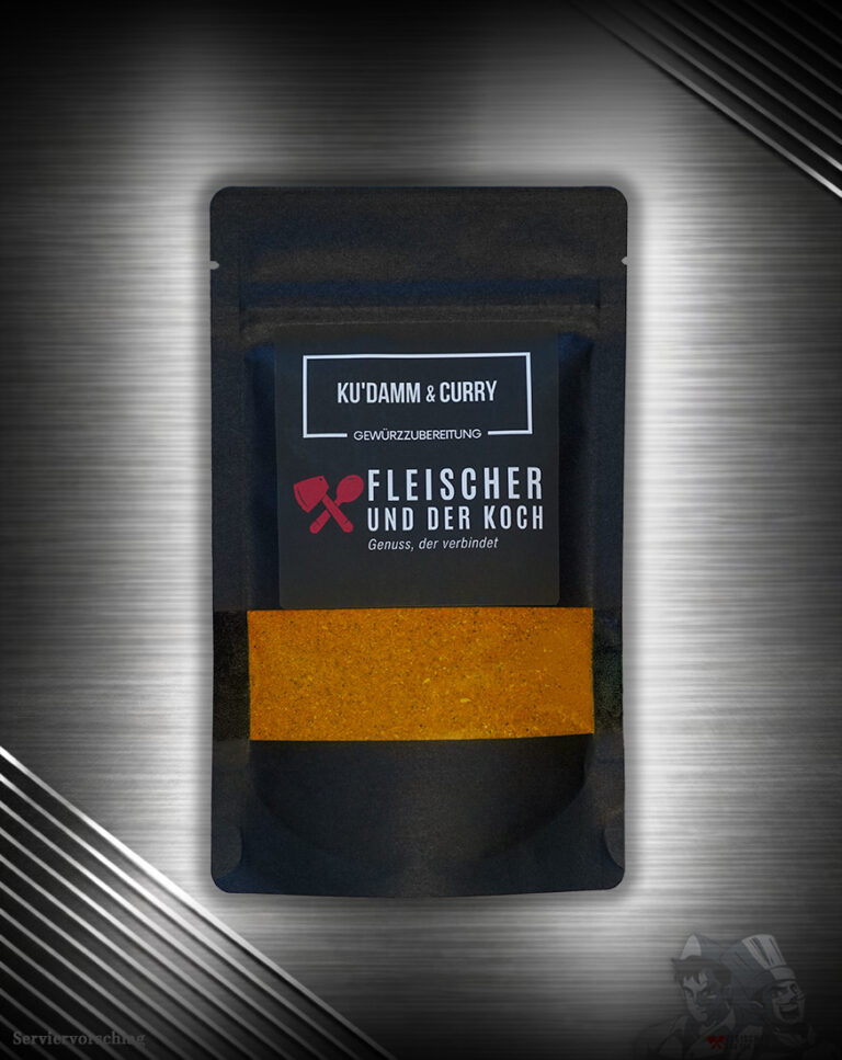 FuK Ku’damm & Curry – Currywurst Gewürz für Berliner Currywurst Geschmack
