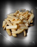 Steakhouse Pommes dick geschnitten, goldbraun und knusprig