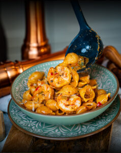 Cajun Shrimp Pasta Garnelen Black Tiger Gericht. Dieses Gericht vereint alles was lecker ist und wird damit zum absoluten Soulfood!