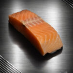 Norwegisches Lachsfilet Steak aus Aquakultur