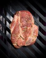 Schweinenackensteak mariniert vom regionalen Duroc-Schwein (Kräuter) – Bild 2