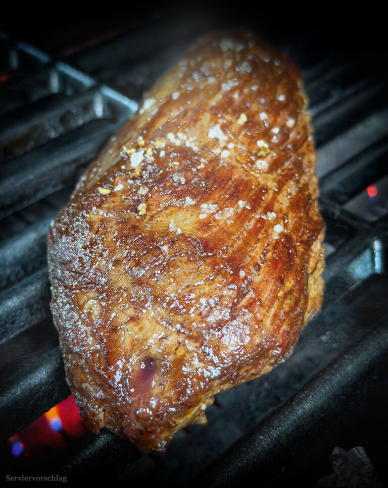 Teres Major Creekstone Farms USA auf dem Grill mit kräftigen Röstaromen