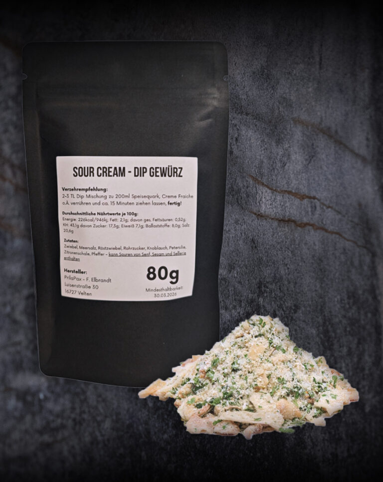 Sour Cream Onion Dip – Frische trifft Würze - Was ist drin?