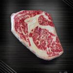 Wagyu Rib-Eye Steak aus Australien, perfekt gegrillt