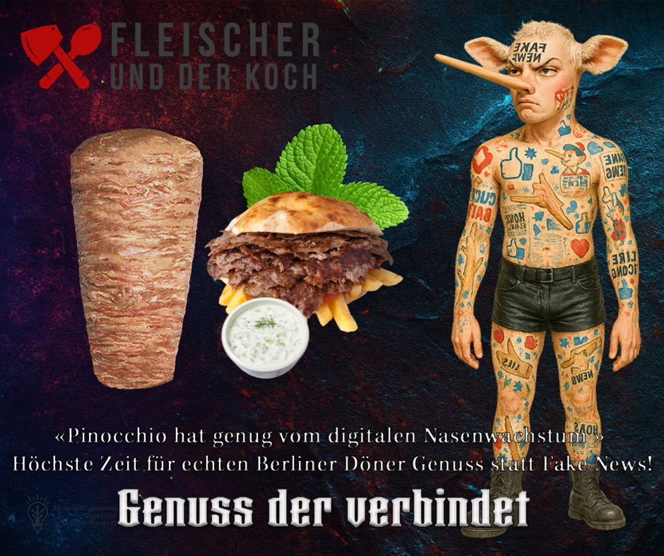 Original Berliner Premium Döner Burger Rezept mit knusprigem Dönerfleisch