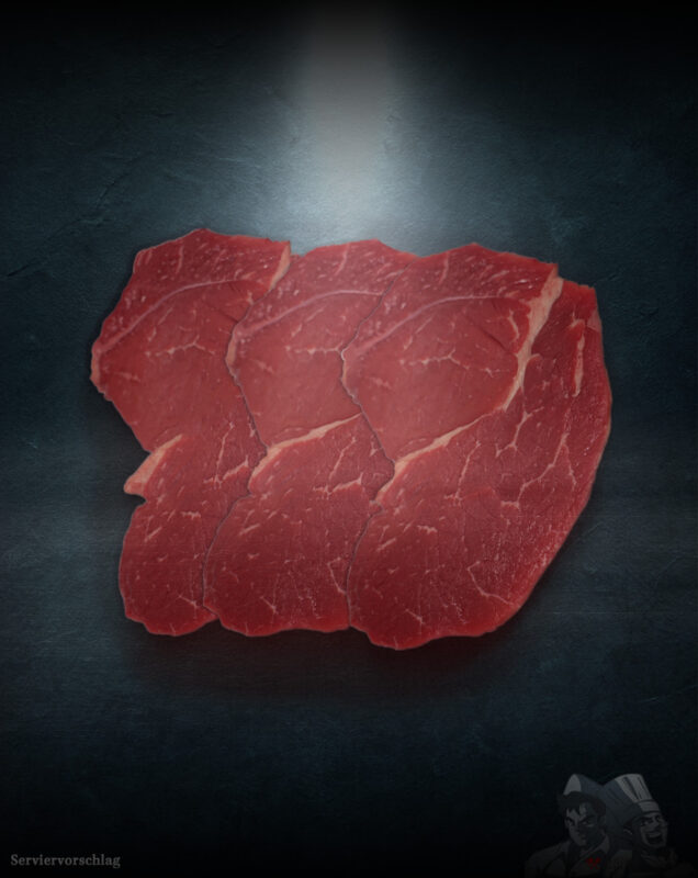 Fläminger Kalbsminutensteak aus der Region, zart und genussvoll