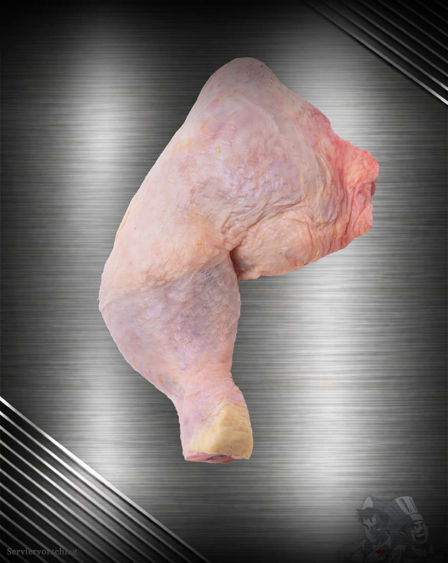 Prignitzer Hähnchenkeule – mit Haut und Knochen Prignitzer Hähnchenkeule – Bild 1