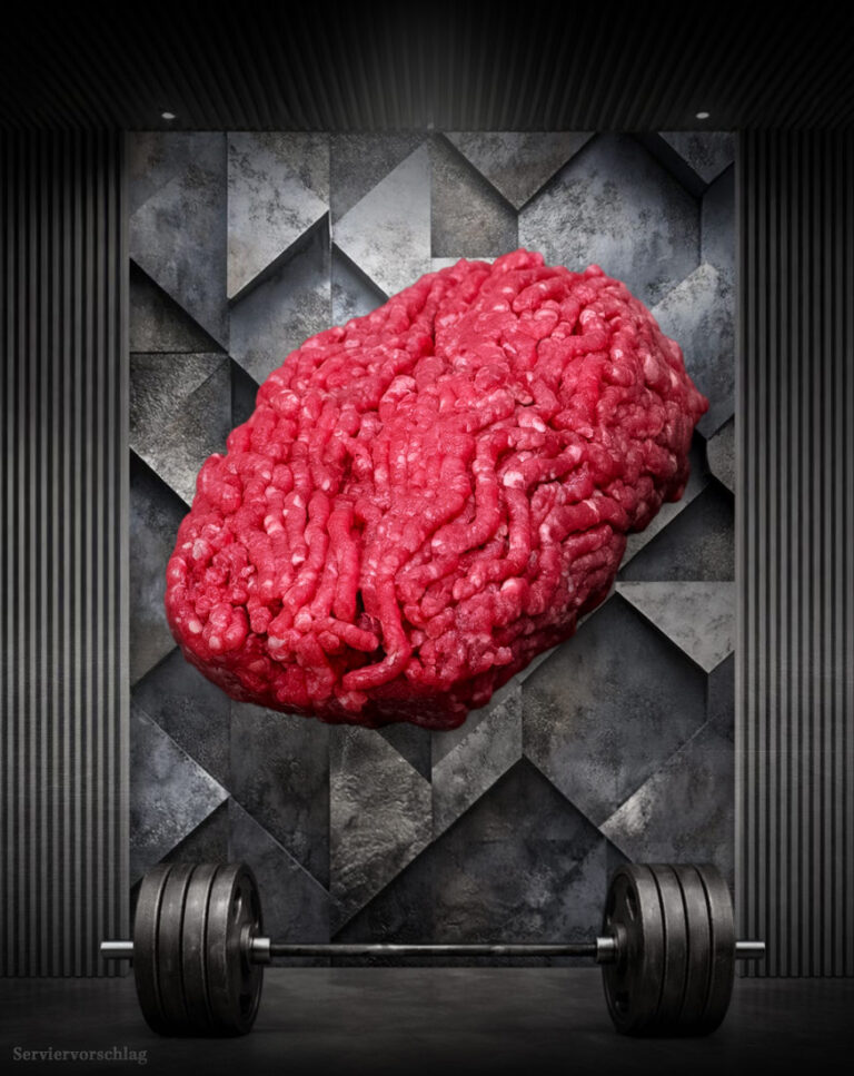 Athleten Lammhackfleisch natur aus deutschem Weidelamm, fein gewolft