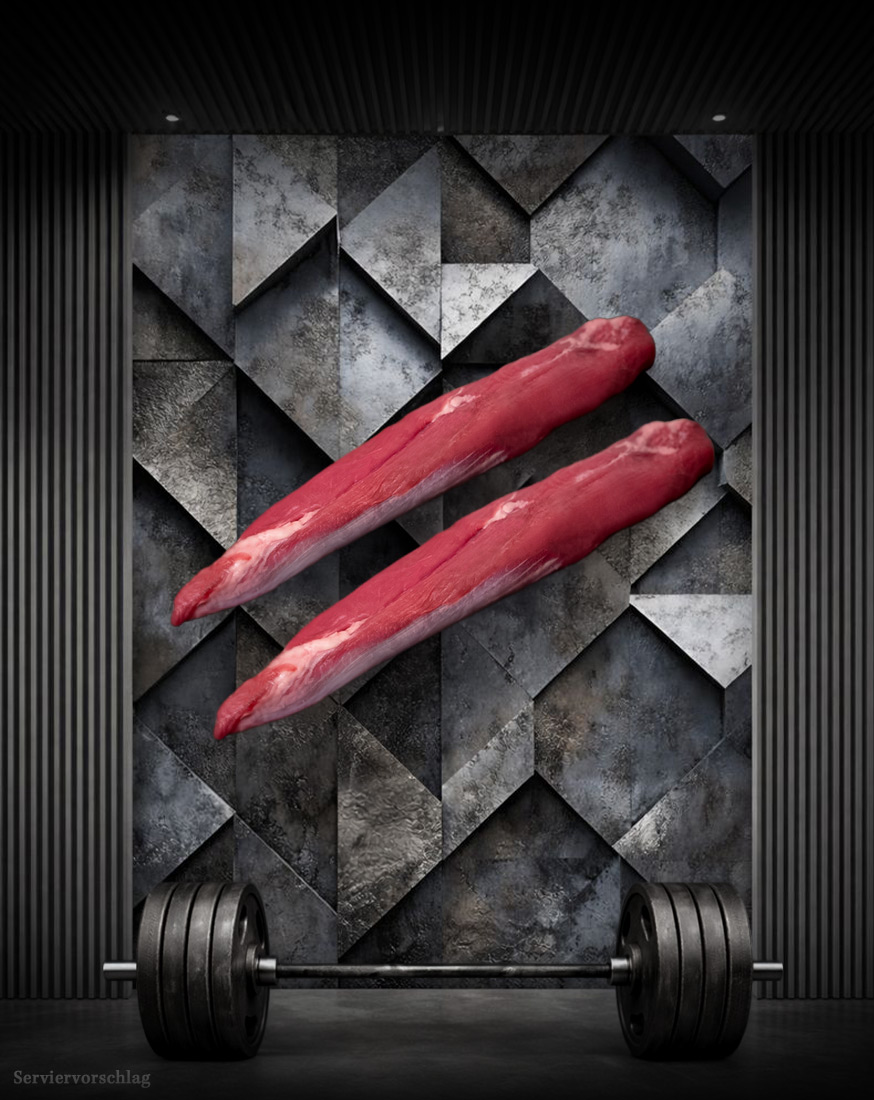 Athleten Lammfilet Natur – Deutsches Weidelamm Rohes Athleten Lammfilet Natur vom deutschen Weidelamm, fein pariert