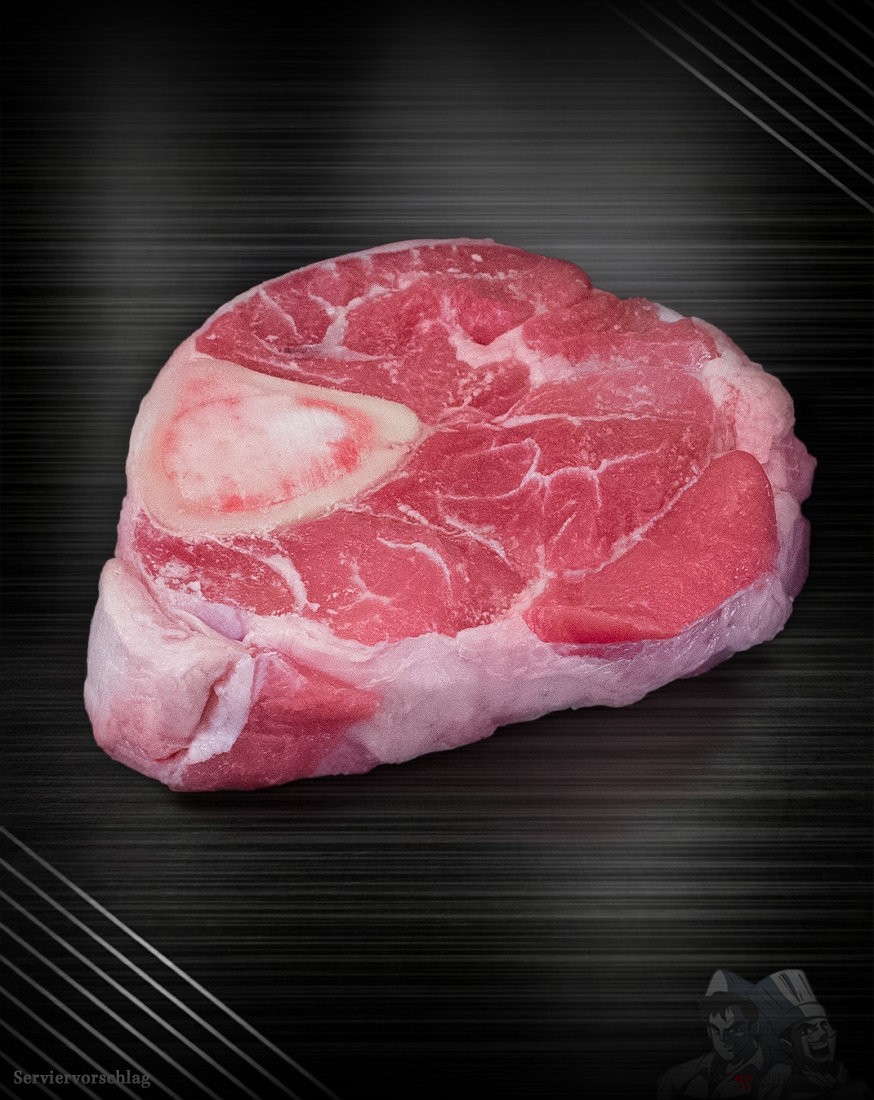 Osso Buco vom Kalb – Beinscheiben Berlin-Brandenburg Osso Buco vom Kalb aus Berlin-Brandenburg mit Markknochen