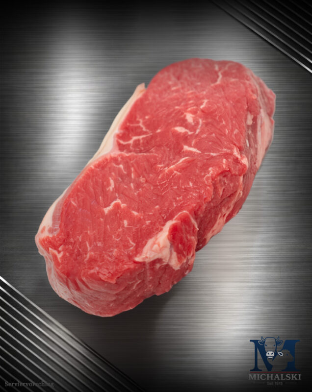 Michalski Rumpsteak aus Deutschland roh mit sichtbarer Marmorierung