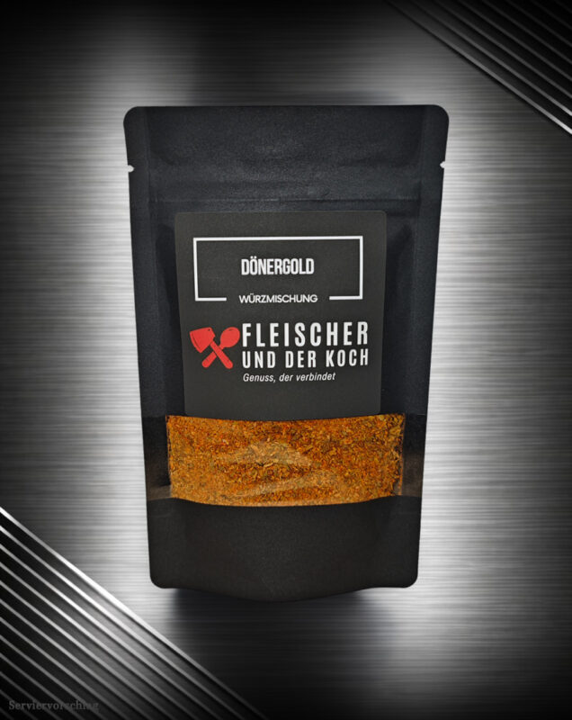 Kebab Gewürzmischung Dönergold von Fleischer und der Koch