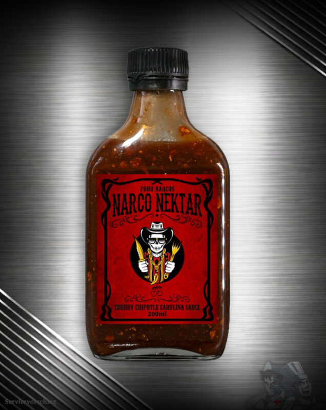 Food Narco Chili BBQ Sauce mit Süßkirsche und Chipotle