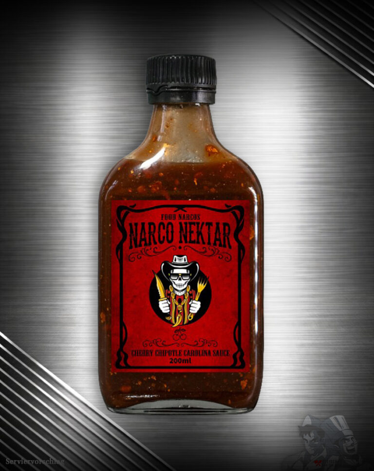 Food Narco Chili BBQ Sauce mit Süßkirsche und Chipotle
